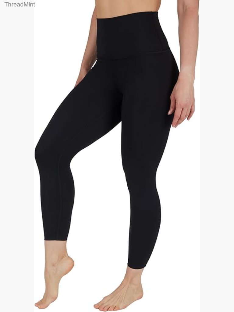 High Waisted Leggings Squat Proof Workout Yoga Pants Medium Weight